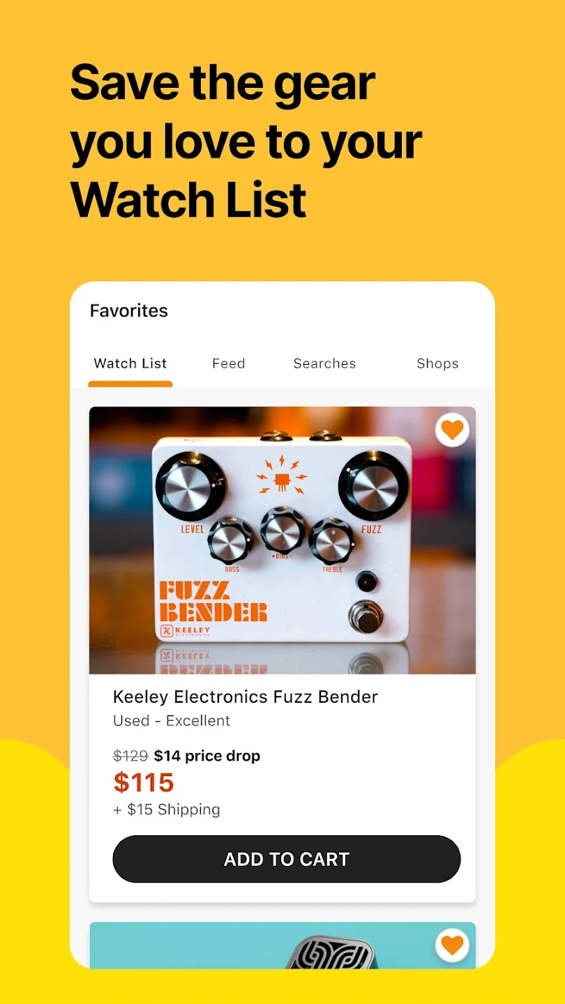 User Interface of Reverb