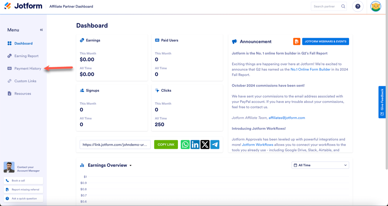 How to Update your PayPal Email Address in the Partner Dashboard Image-1