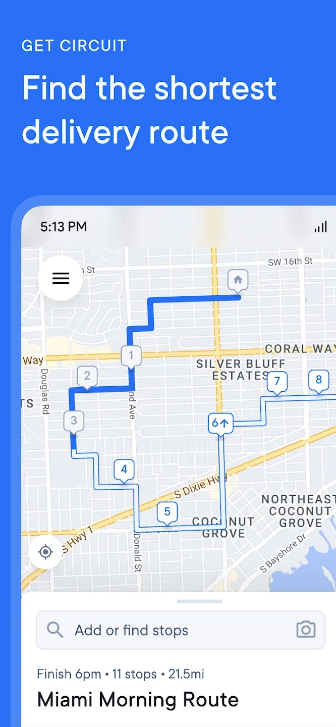 User Interface of Circuit