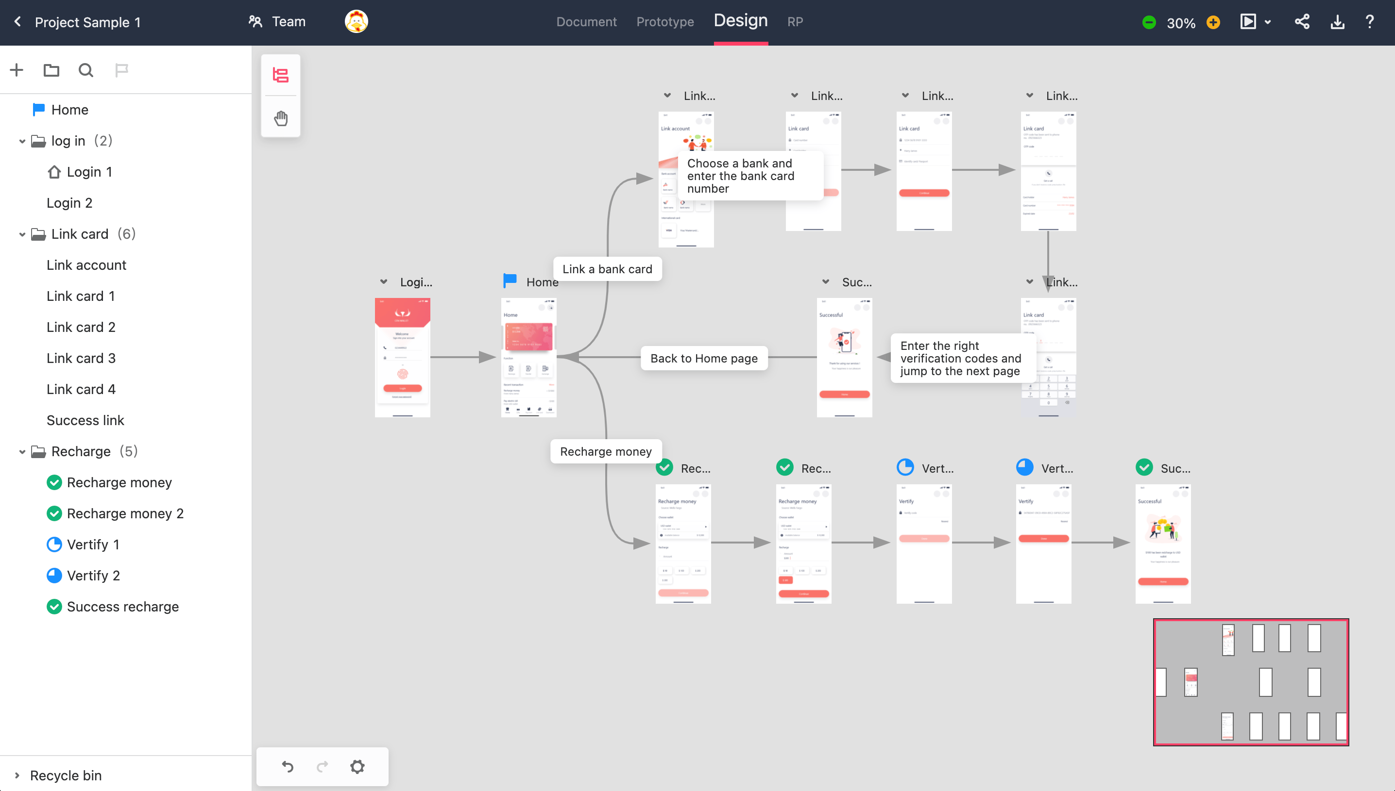 User Interface of Mockplus