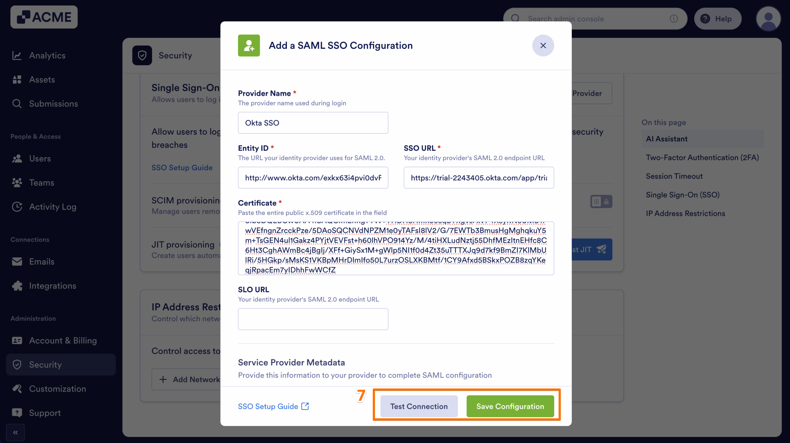 How to Configure Okta SAML for Jotform Enterprise Image-5