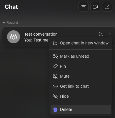 How to delete a chat in Microsoft Teams Image-10