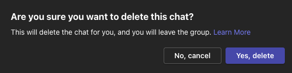How to delete a chat in Microsoft Teams Image-11