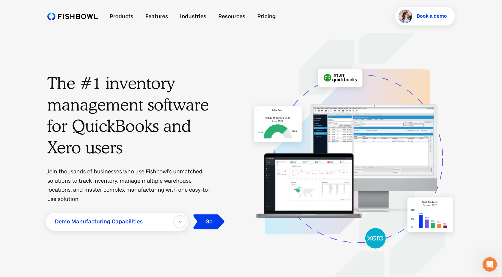Fishbowl Landing Page
