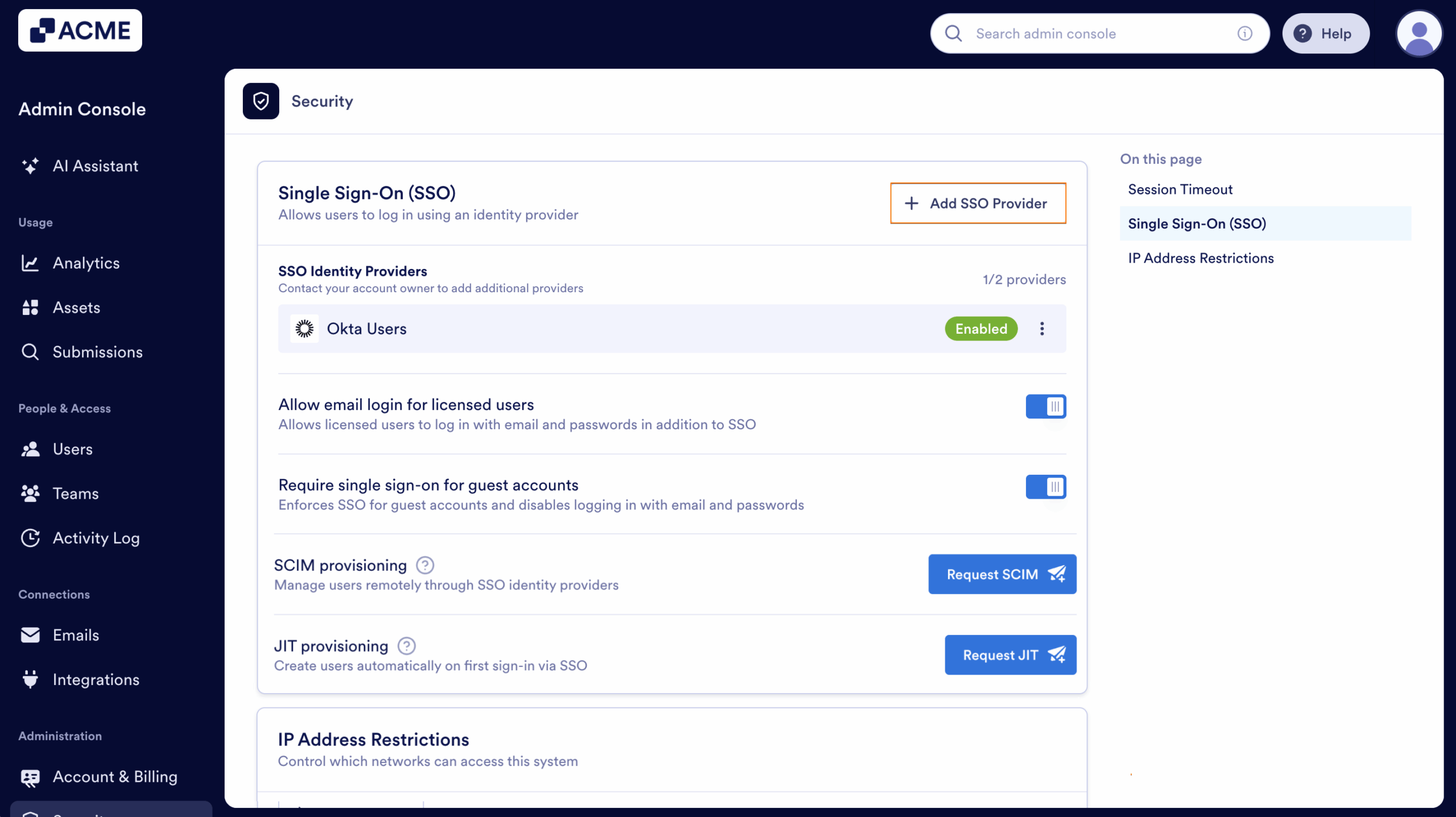 How to Add Multiple Instances of Different SSO Providers in Your Organization Image-5