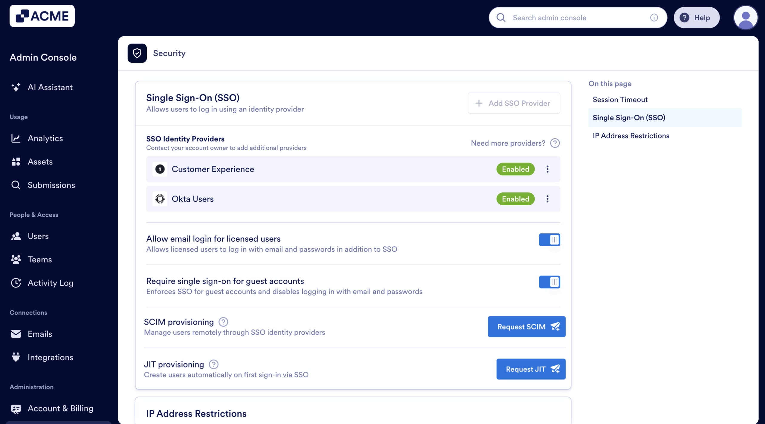 How to Add Multiple Instances of Different SSO Providers in Your Organization Image-8