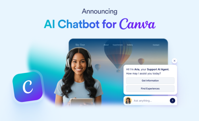 Anunciando o Chatbot de IA Jotform para Canva