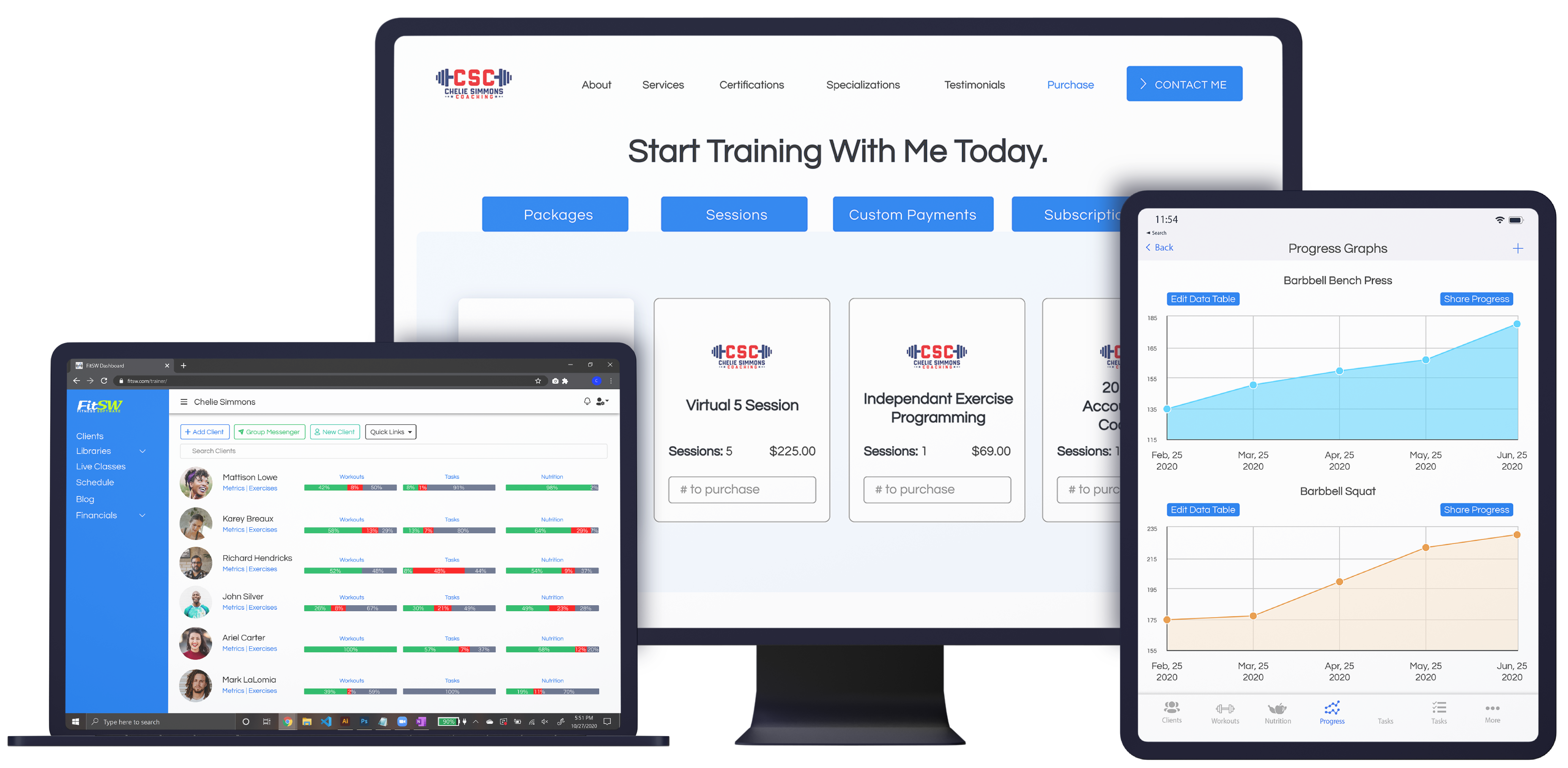 User Interface of FitSW