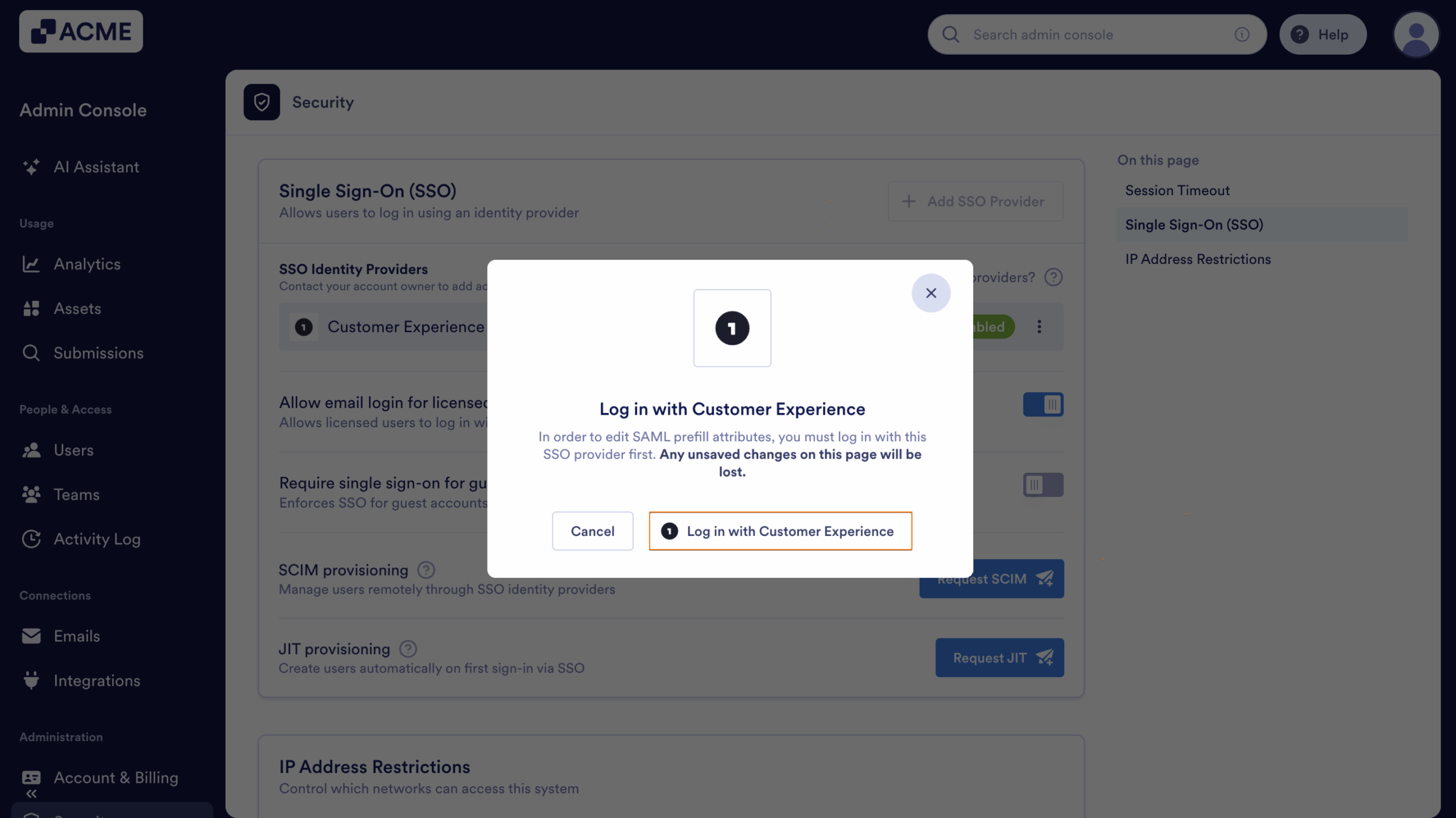 How to Configure SAML Attributes for OneLogin SSO Prefill Image-12