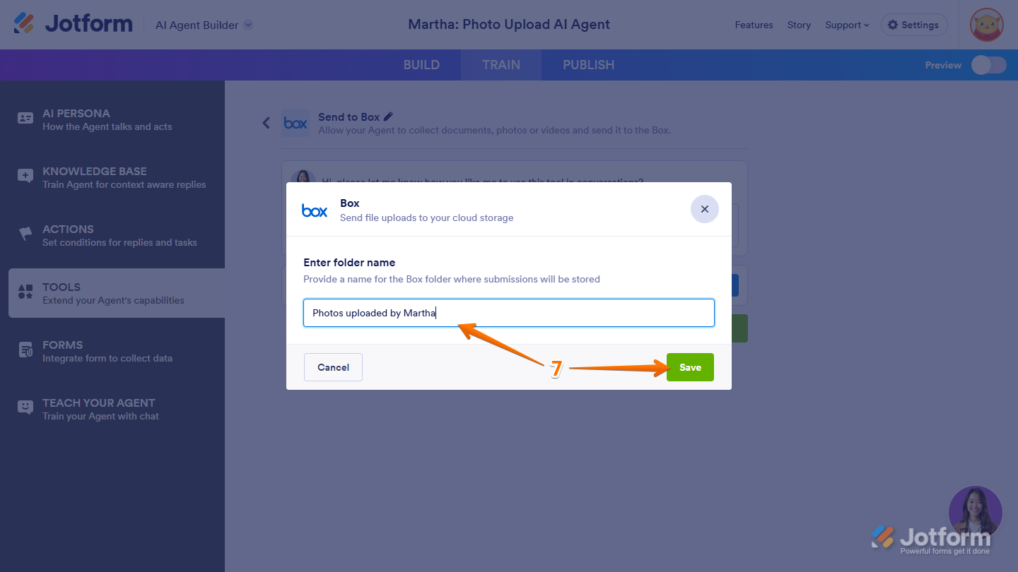 How to Integrate Jotform AI Agents with Box Image-4