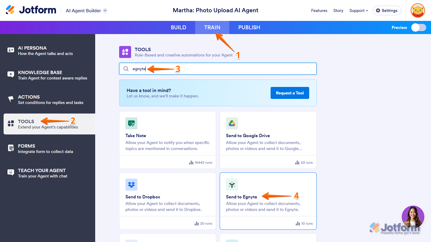 How to Integrate Jotform AI Agents with Egnyte Image-1