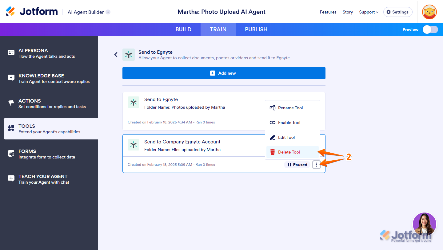 How to Integrate Jotform AI Agents with Egnyte Image-23