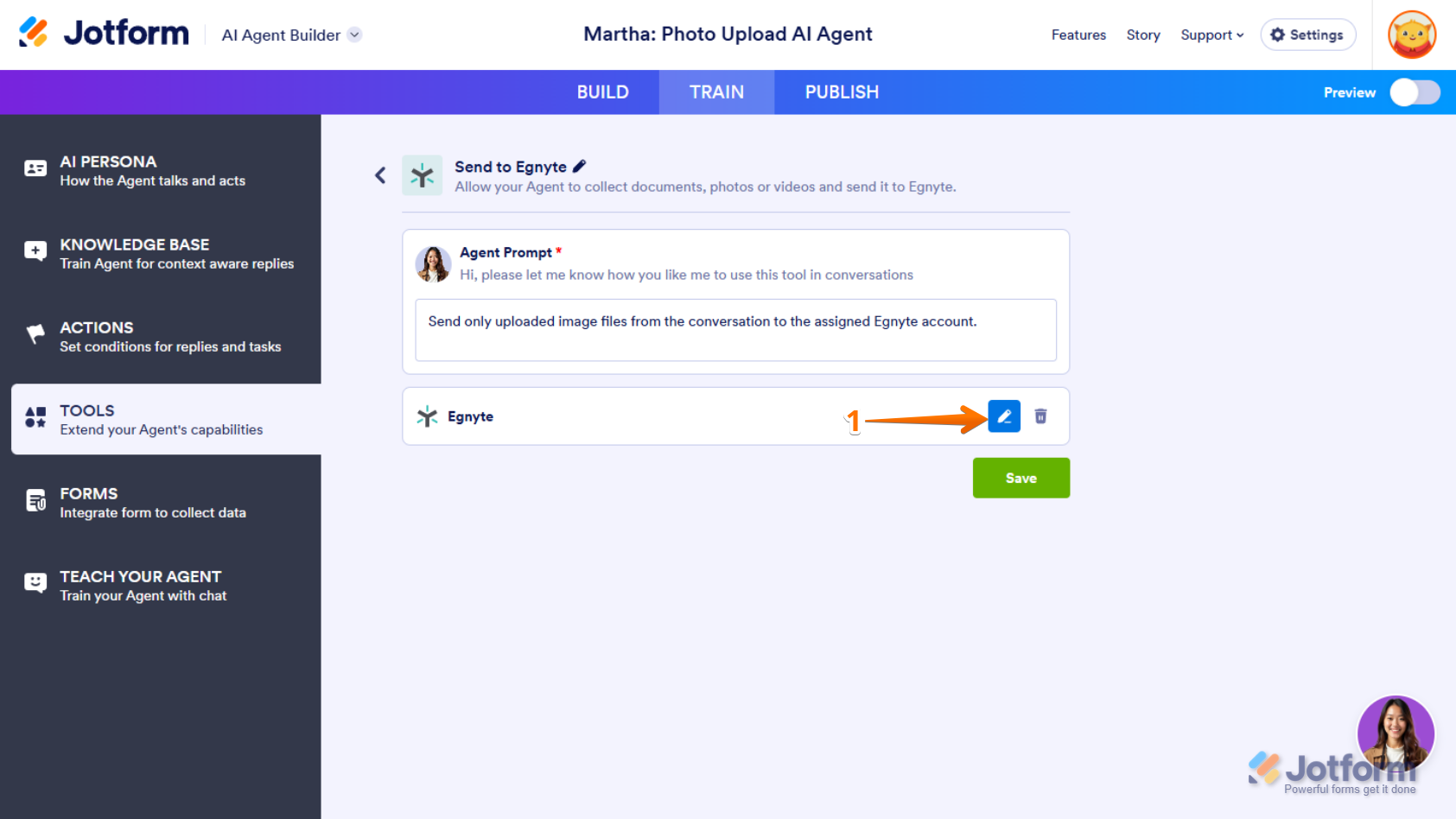 How to Integrate Jotform AI Agents with Egnyte Image-20
