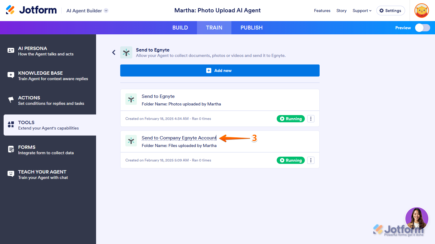 How to Integrate Jotform AI Agents with Egnyte Image-14