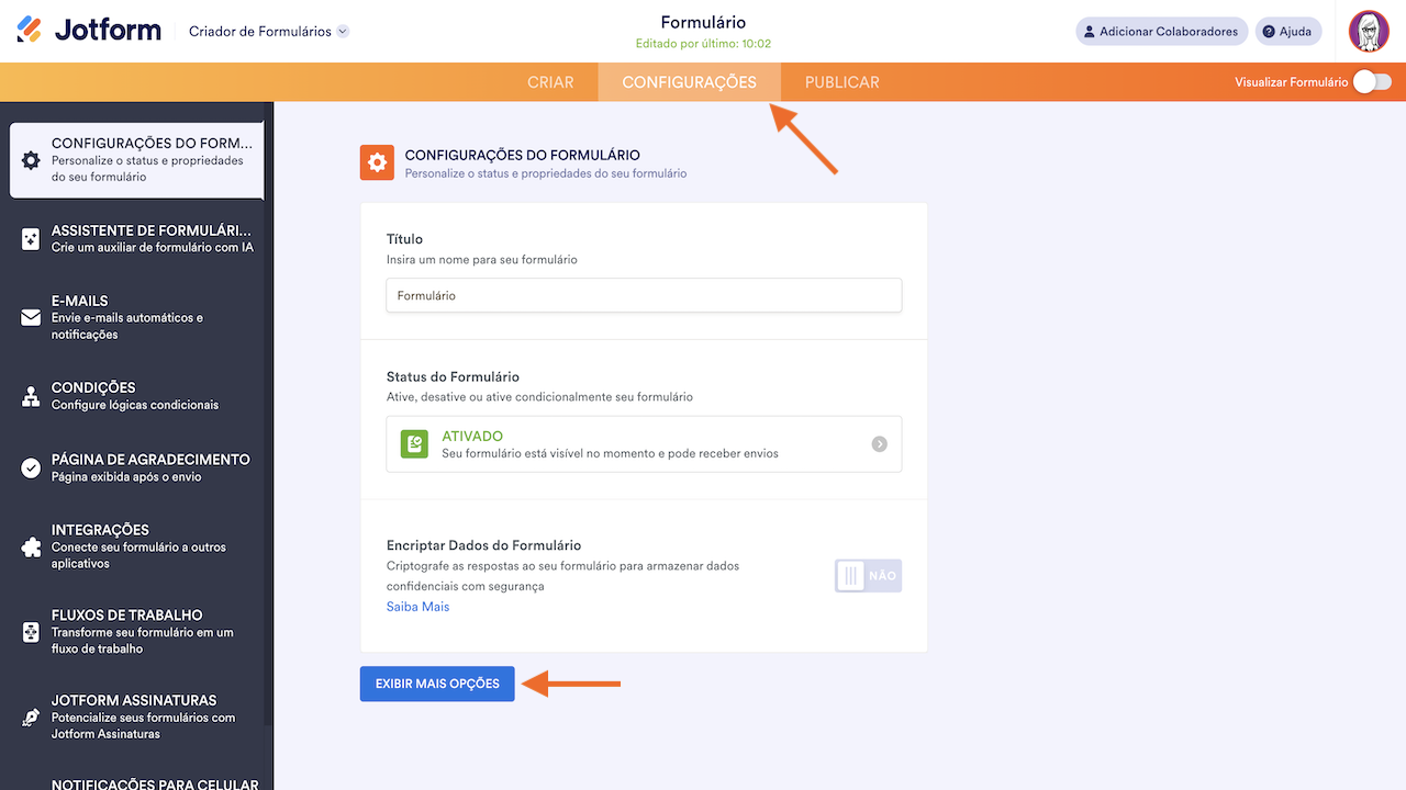 Como ativar configurações de acessibilidade - 1