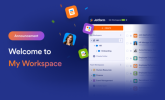 Welcome to My Workspace: Your enhanced and intelligent Jotform Enterprise experience