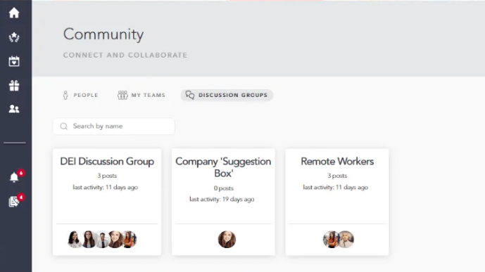 Cooleaf community page