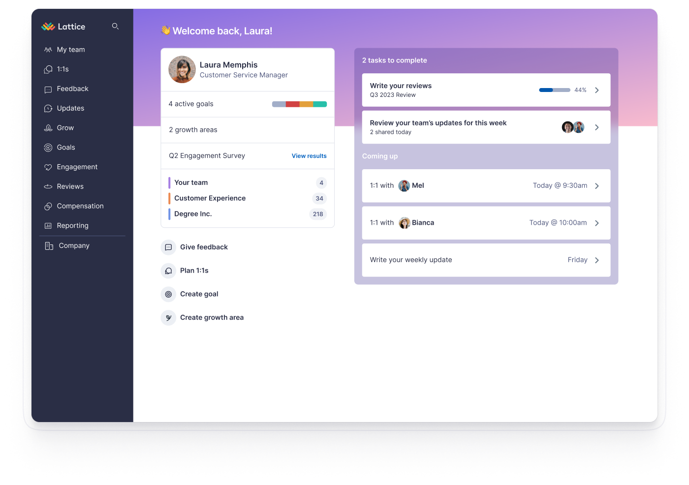 User Interface of Lattice