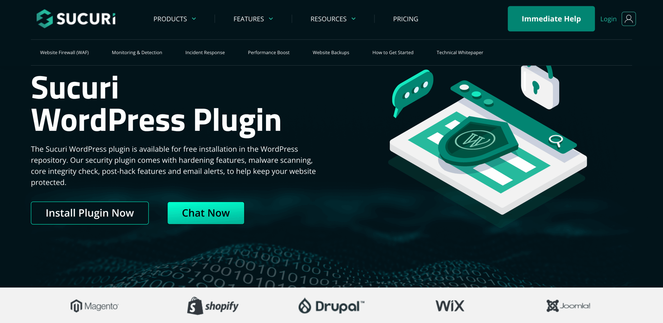 Sucuri Landing Page