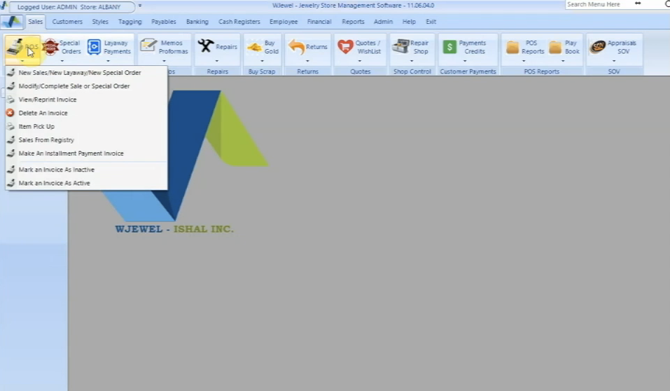 User Interface of WJewel