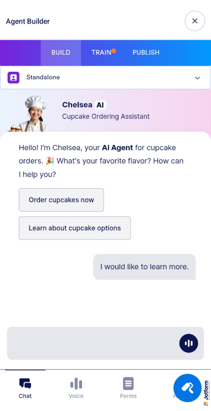 How to Use AI Agent Templates with Jotform AI Agent Mobile App Image-5