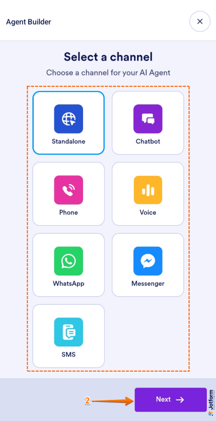 How to Use AI Agent Templates with Jotform AI Agent Mobile App Image-2