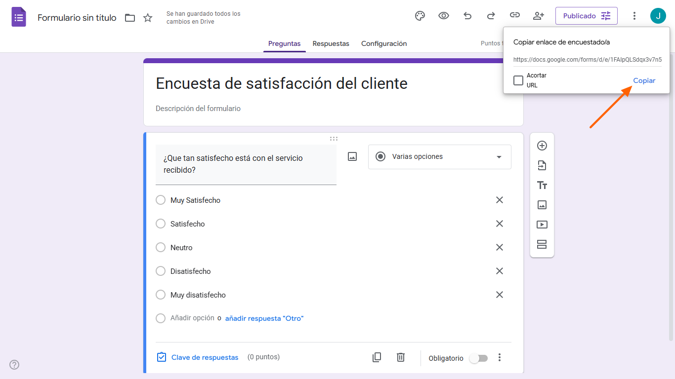 Cómo añadir un formulario de Google a un sitio web de Canva Image-5