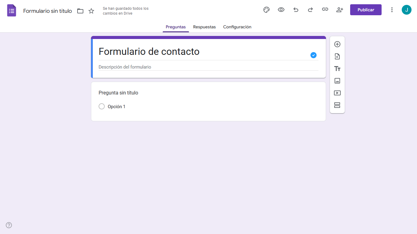 Cómo crear un formulario de Google “Contáctenos” para tu sitio web Image-2
