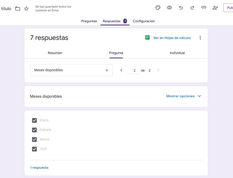 Cómo ver y configurar las analíticas de Google Form Image-4