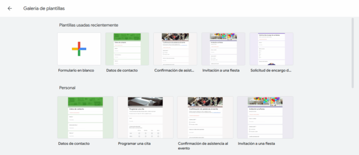 9 plantillas de Formularios de Google para empresas Image-1