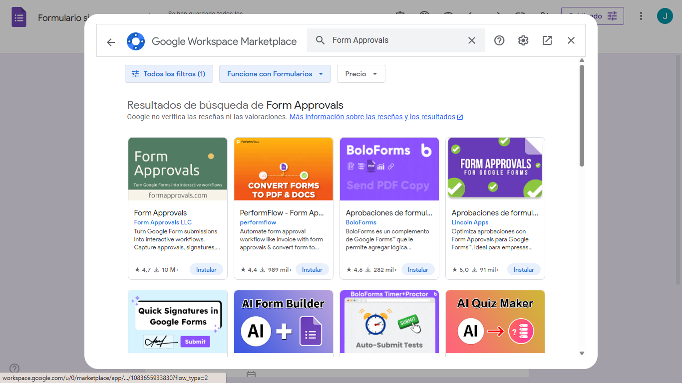 Cómo crear un flujo de trabajo de aprobación con Google Forms Image-3