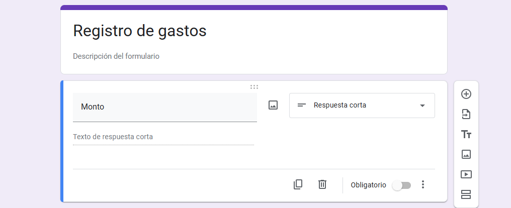 Cómo crear un rastreador de gastos de Google Forms Image-1