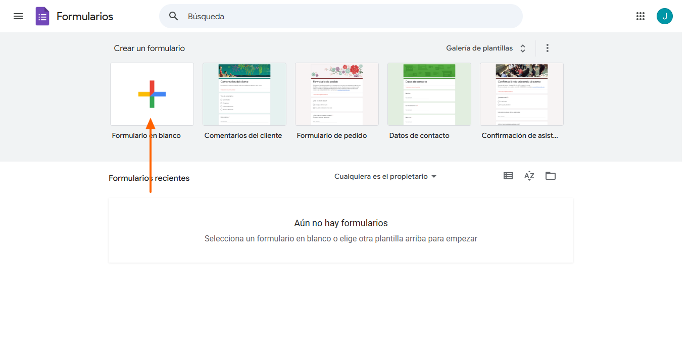 Cómo crear un formulario de comentarios en Google Forms Image-1
