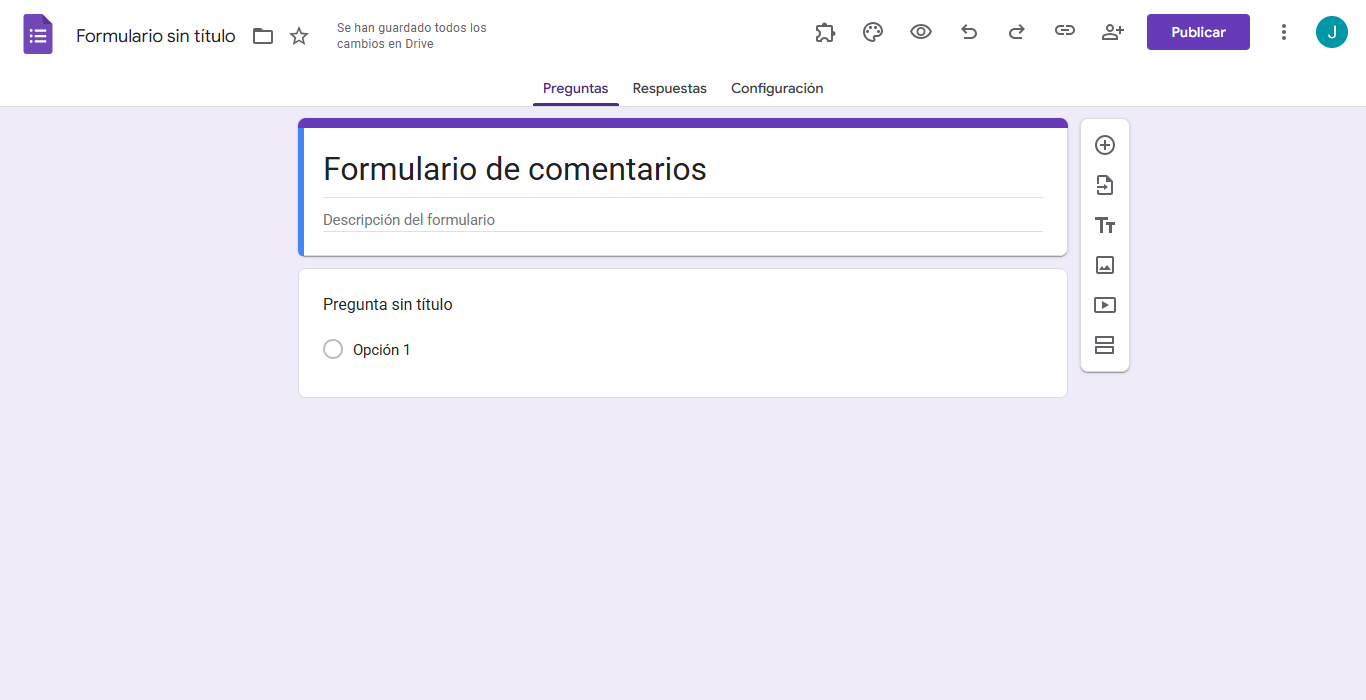 Cómo crear un formulario de comentarios en Google Forms Image-2