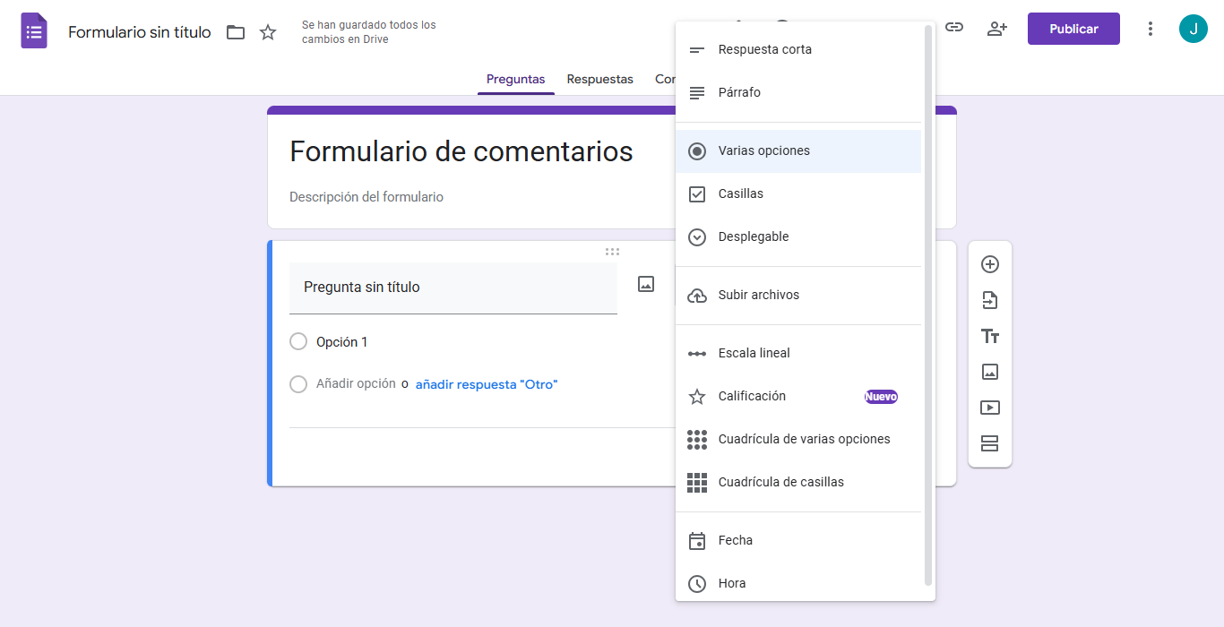 Cómo crear un formulario de comentarios en Google Forms Image-4