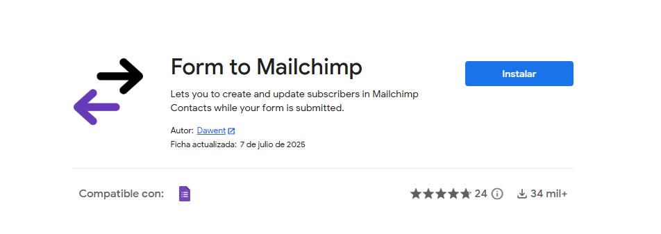 8 pasos para conectar Google Forms con Mailchimp Image-1