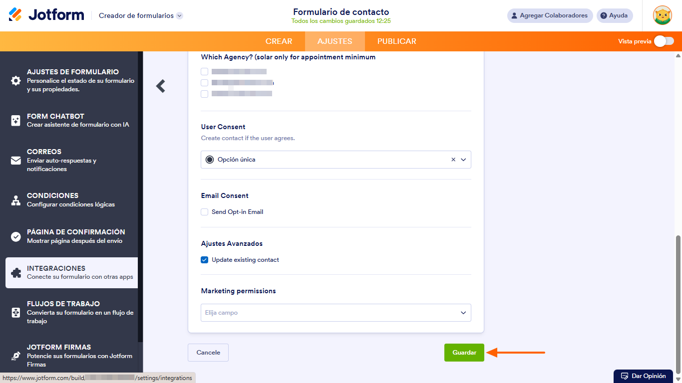 8 pasos para conectar Google Forms con Mailchimp Image-10