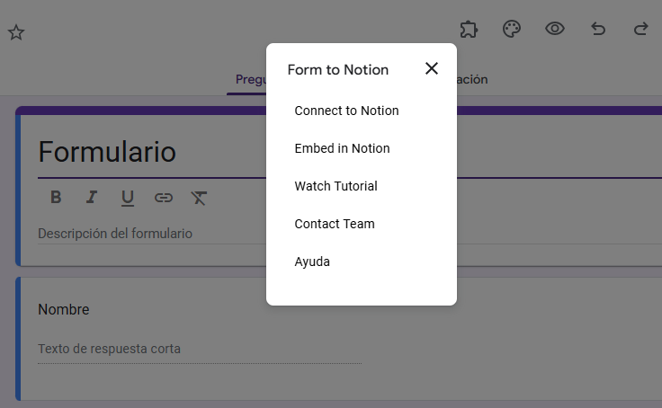 Cómo conectar Google Forms a Notion Image-3