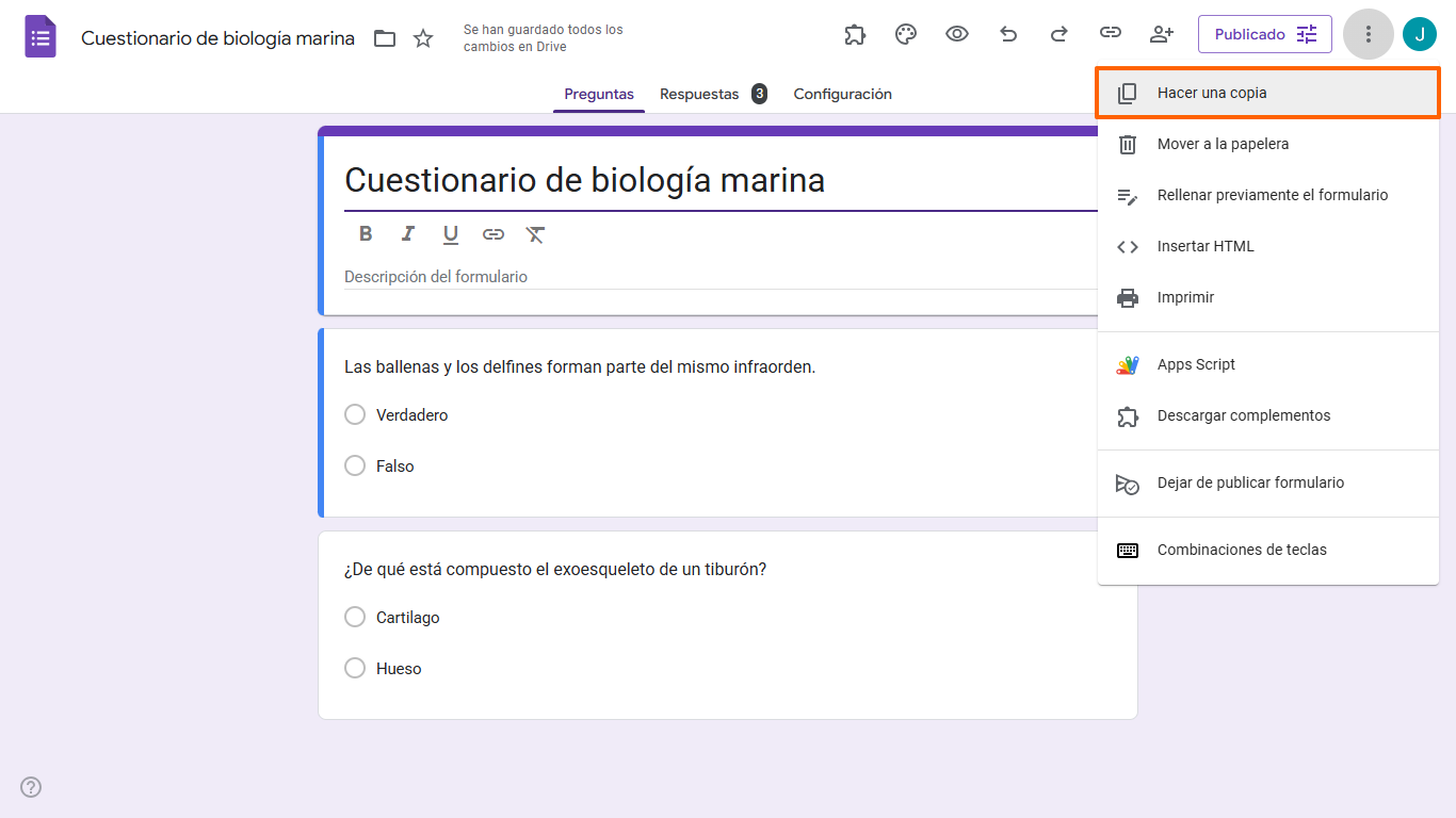 Cómo copiar un formulario de Google Image-2
