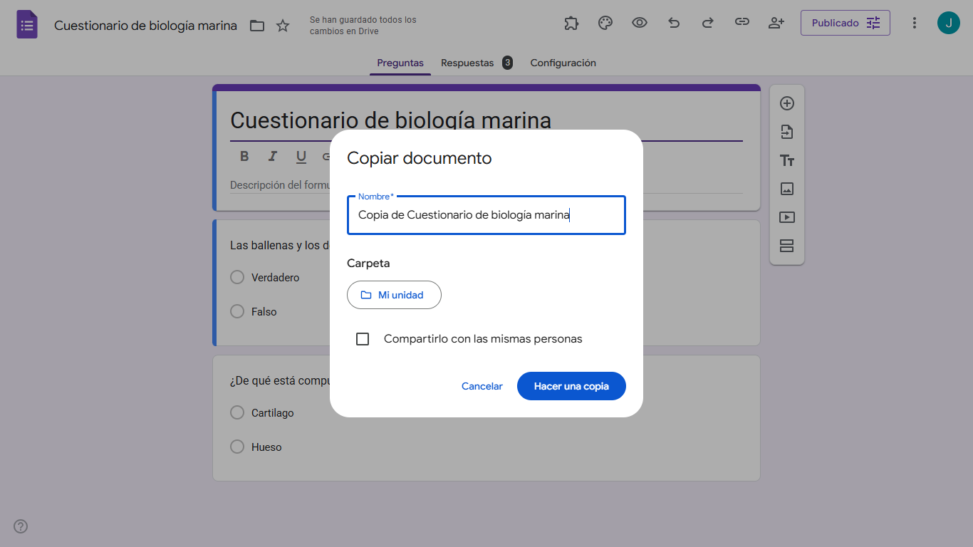 Cómo copiar un formulario de Google Image-3
