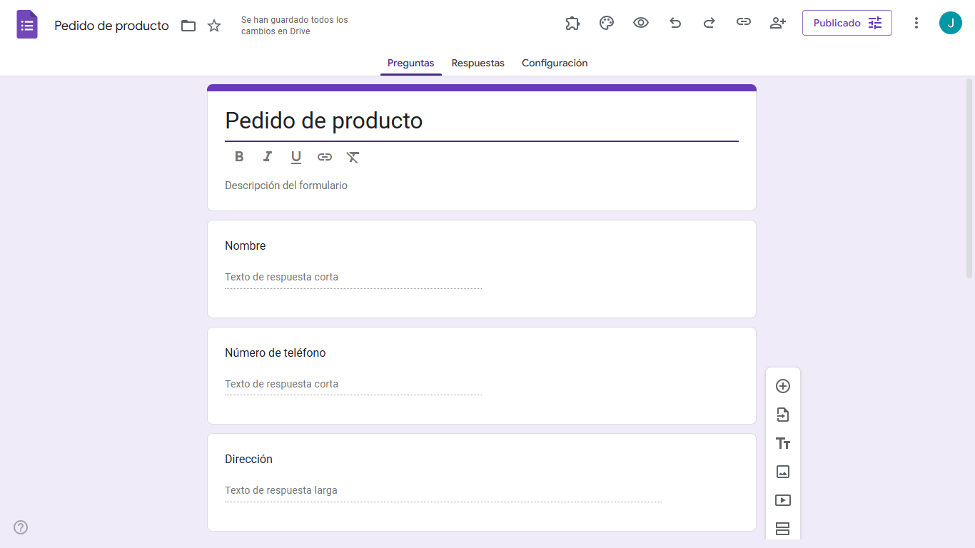 Cómo crear un formulario de pedido en Google Docs Image-1