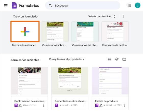 Cómo crear un Formulario de Google en iPhone y iPad Image-1