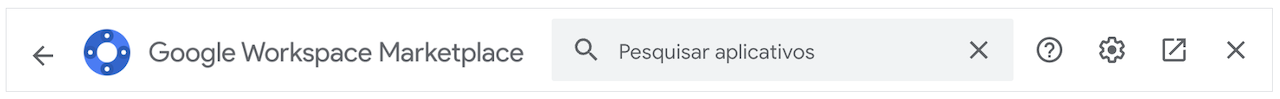 Marketplace do Google Workspace