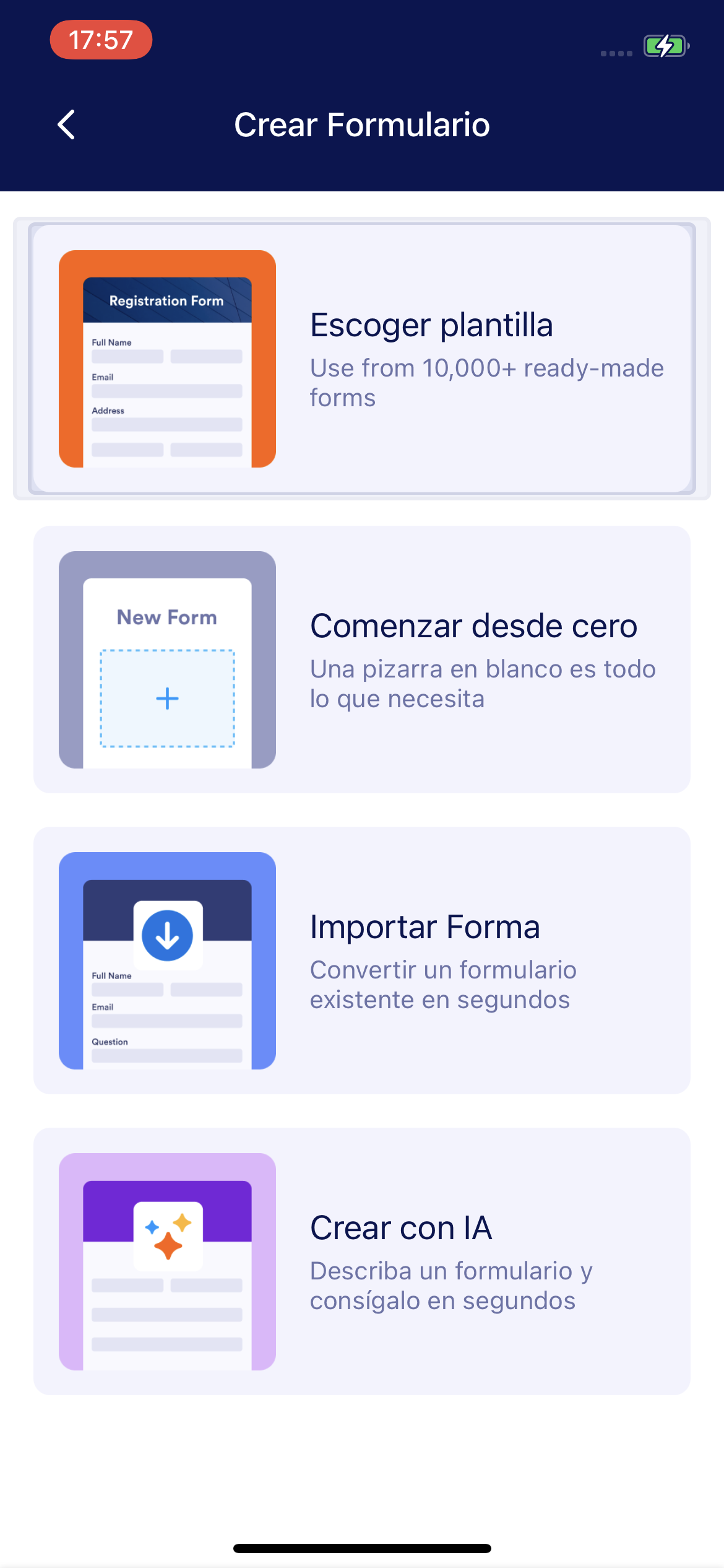 Cómo crear un formulario de Google en un dispositivo móvil Image-5