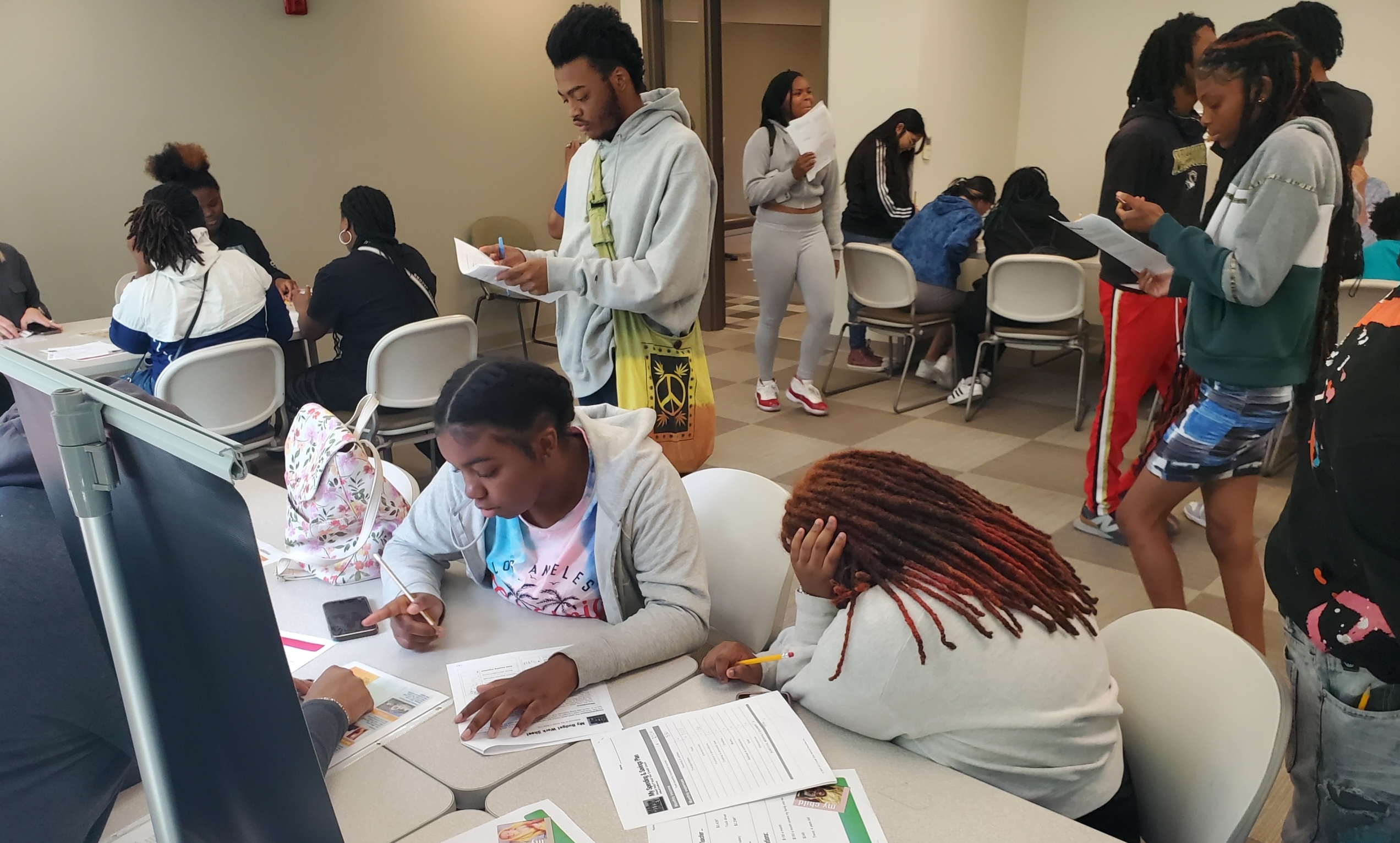 Photo of an educational program held by TRIO Upward Bound