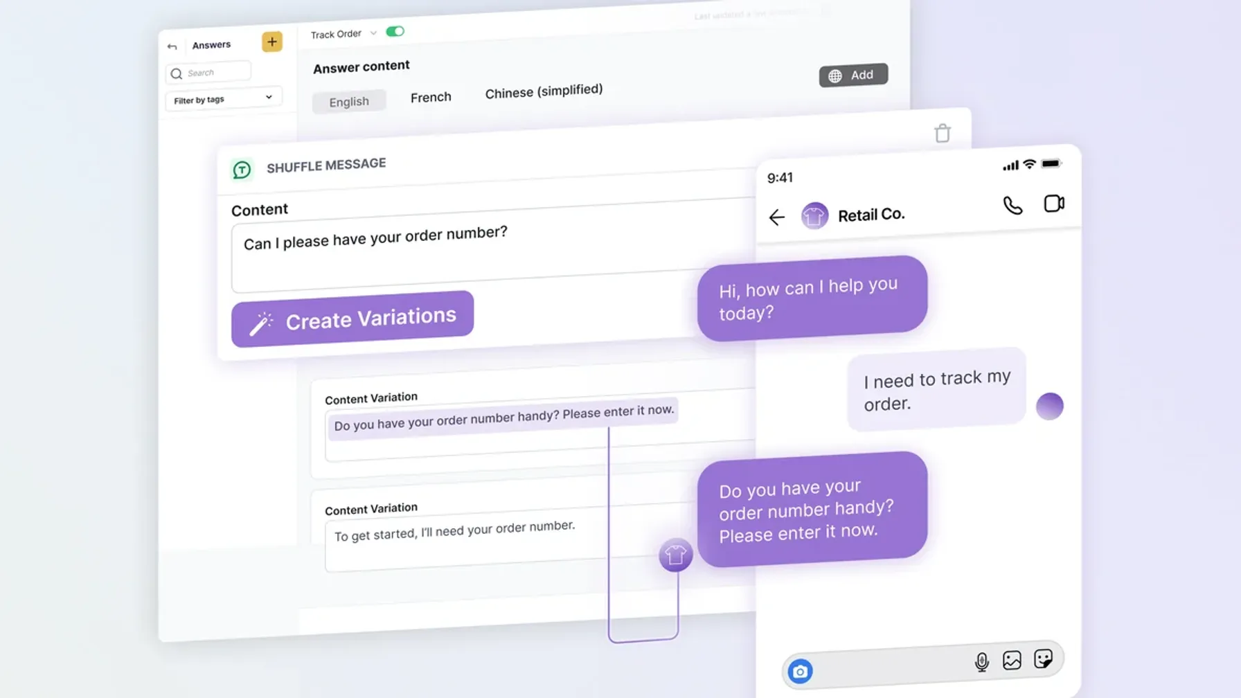 Ada's user interface