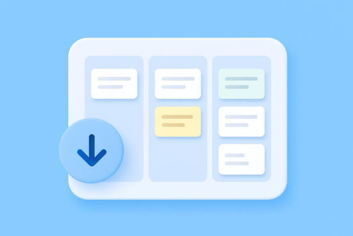 What is a Kanban pull system?