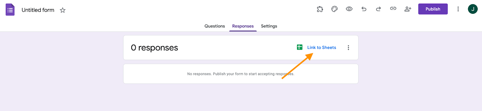 Google Forms Link To Sheets