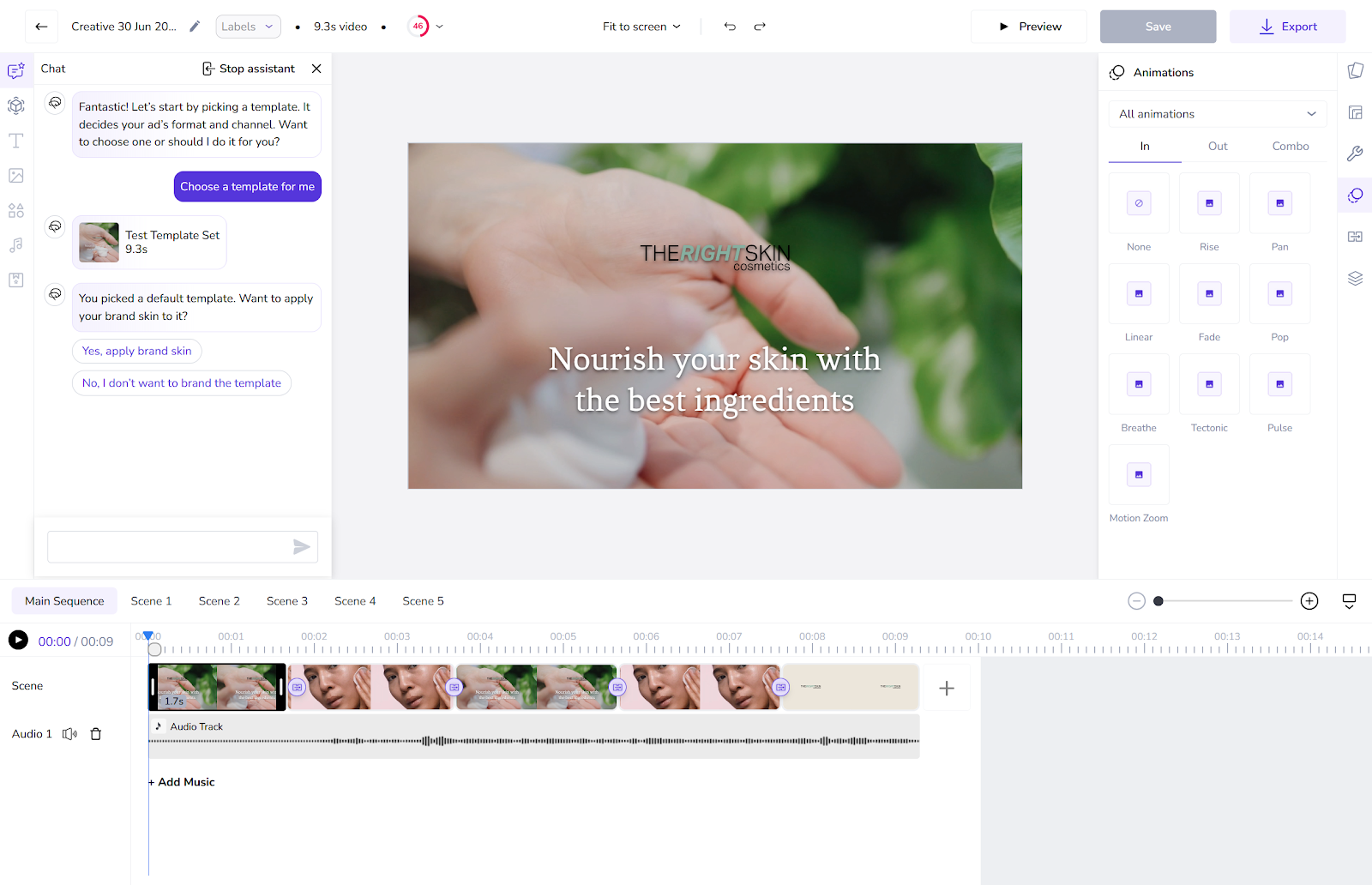 Pencil's AI ad creation tool