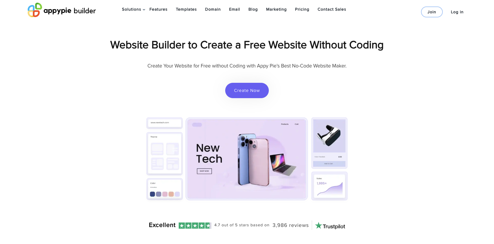 Appy Pie Landing Page